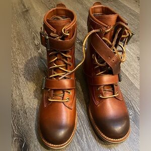 Men’s Polo Ralph Lauren Leather Upper boots Size 10